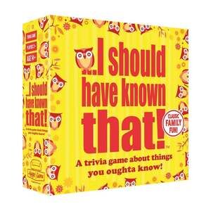 I Should Have Known That! Trivia Game - Hygge Games Family Fun Night